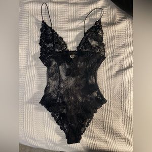 Saint Laurent lace body suit
